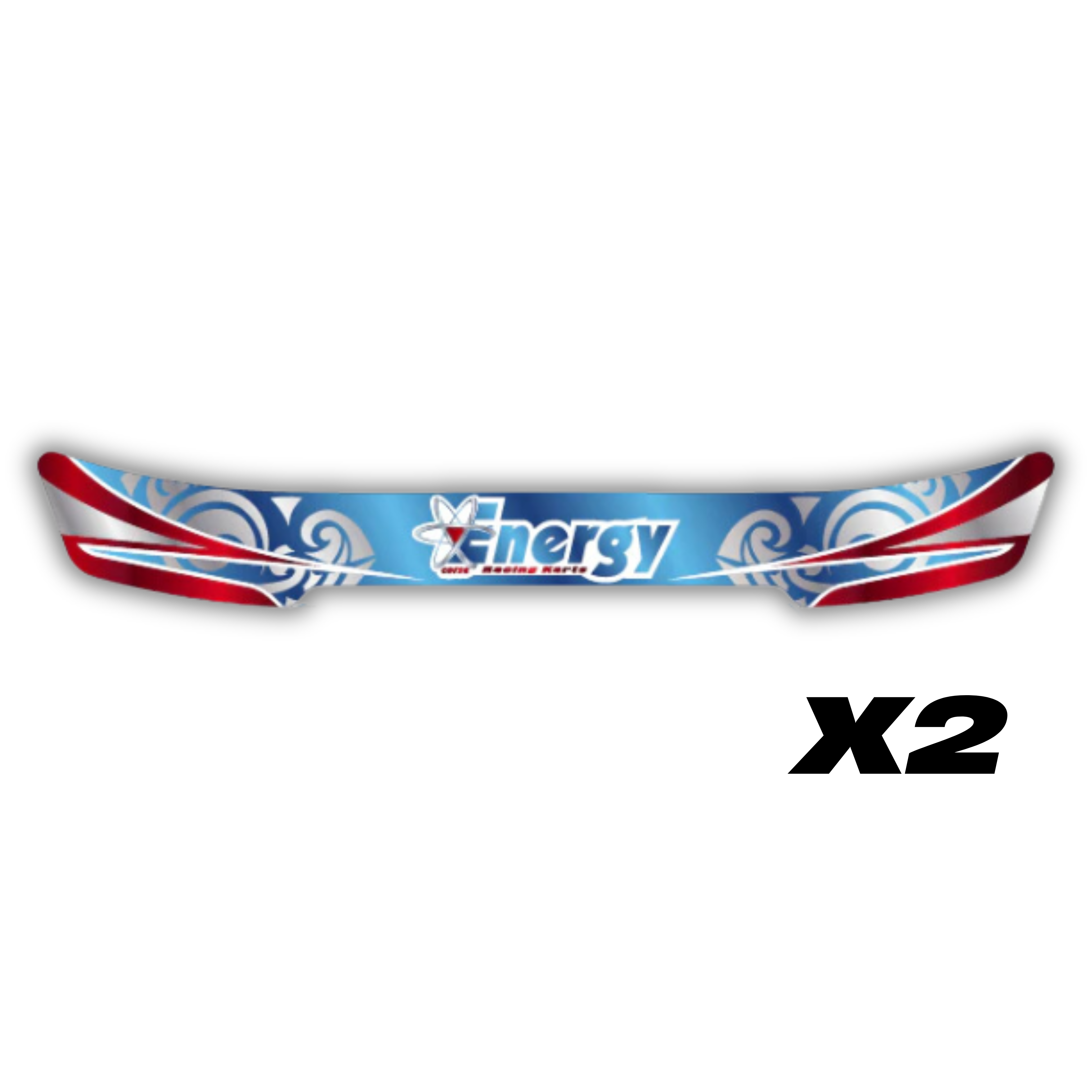 Energy Visor Stickers [x2]