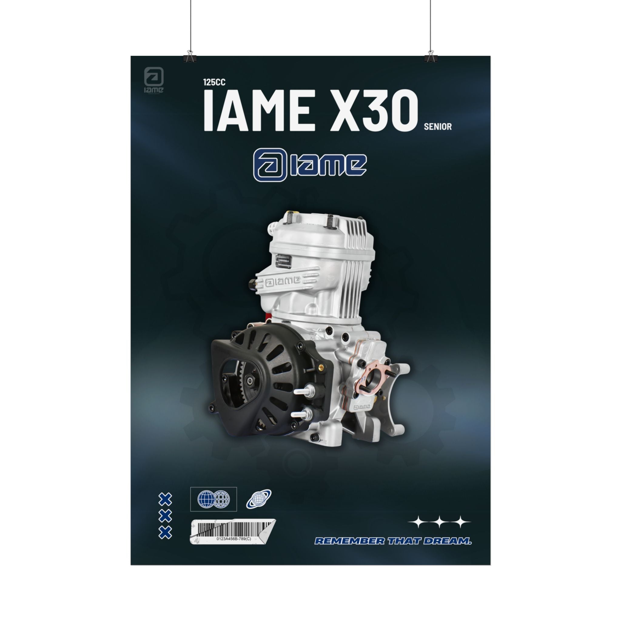 Iame X30 Poster