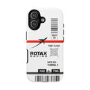 Rotax Boarding Pass Phone Case