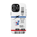 Energy Boarding Pass Phone Case