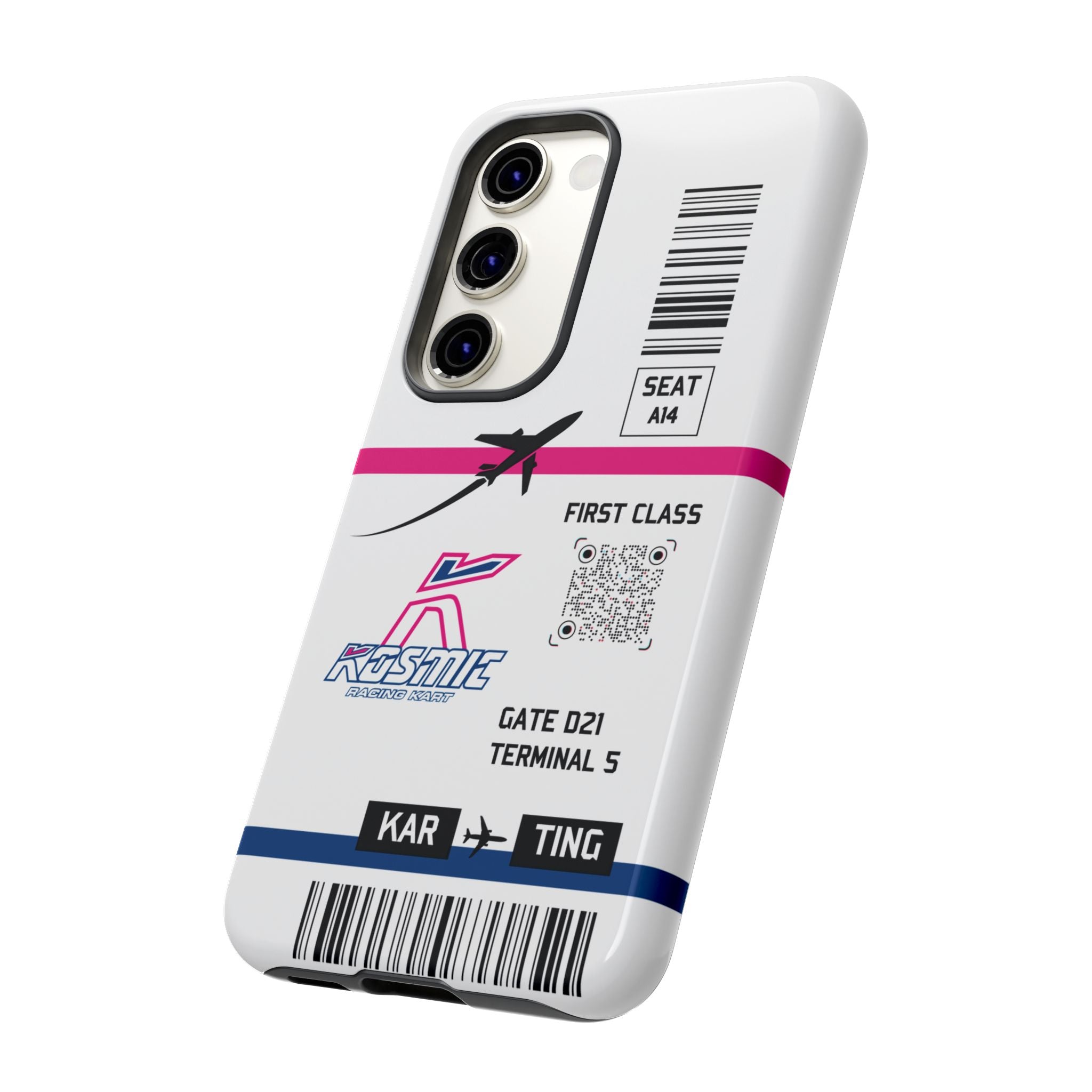 Kosmic Boarding Pass Phone Case