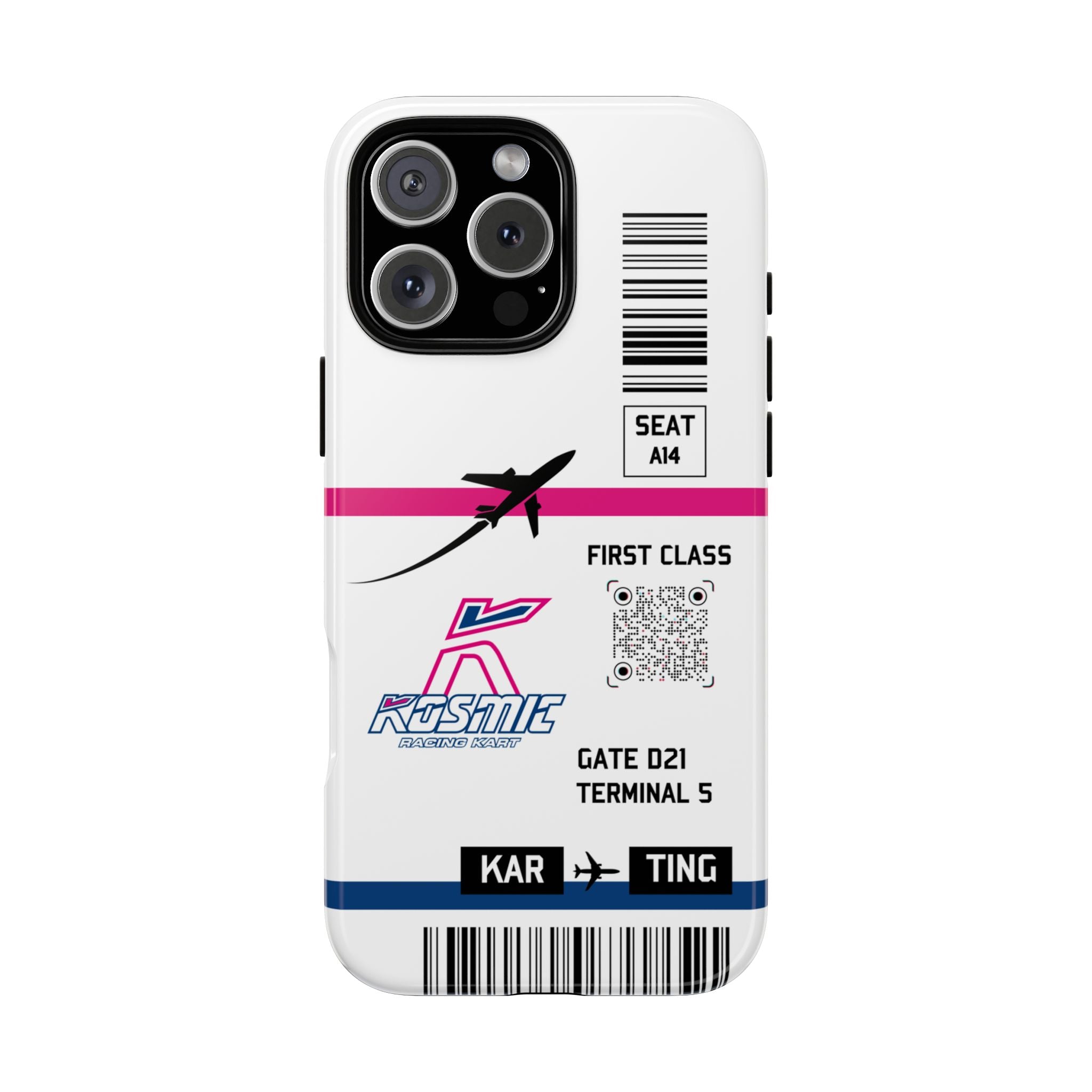 Kosmic Boarding Pass Phone Case