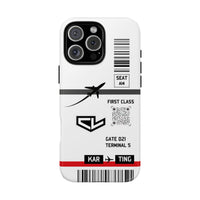 CL Kart Boarding Pass Phone Case