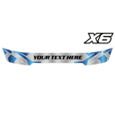 Custom Visor Stickers [x6]