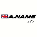 Custom Name Stickers‎ [x4]