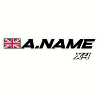 Custom Name Stickers‎ [x4]
